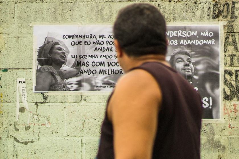 Manifestações de um ano da morte da vereadora Marielle Franco