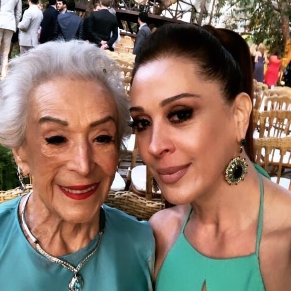 claudia raia e mãe