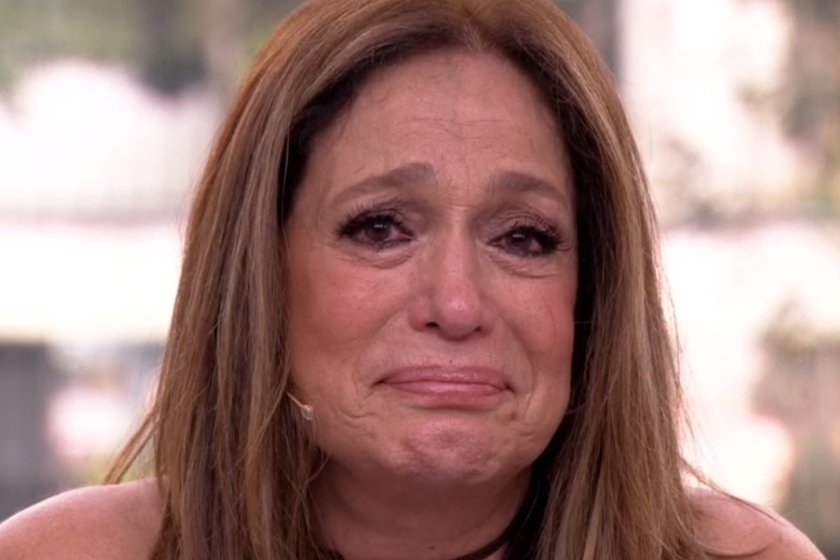 Susana Vieira chorando