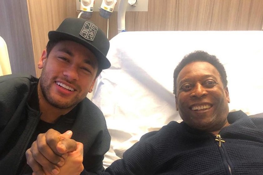 Neymar e Pelé juntos
