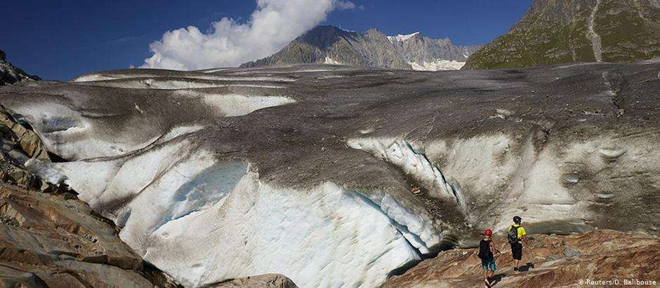 Geleira na Patagônia chilena se rompe com aquecimento nos Andes