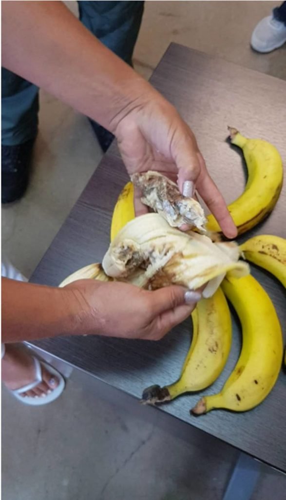 banana com drogas