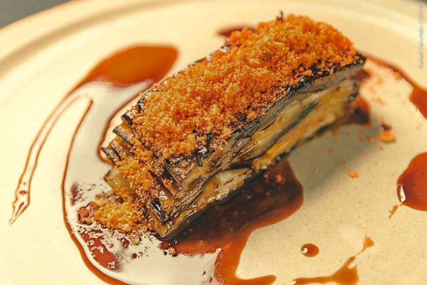 Laminado de vegetais do chef Matheus Zanella