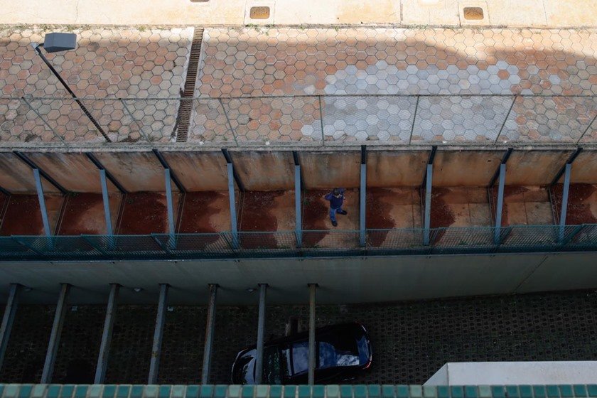 Prédio da CNA com problemas na estrutura