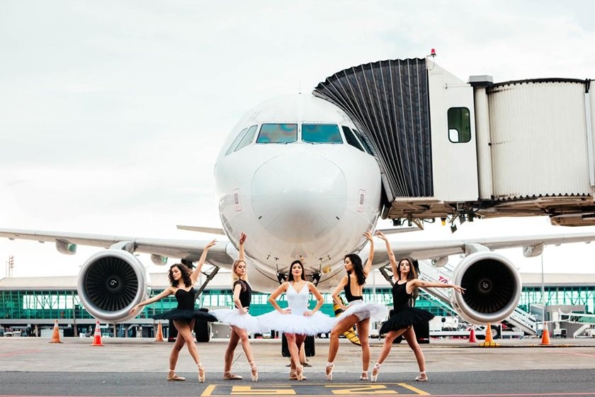 Aeroporto de Brasília ganha portão da série Friends