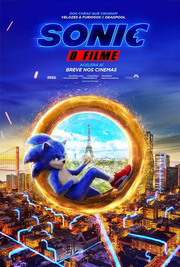 SONIC - O FILME (2020) Novo Trailer Dublado com Manolo Rey 