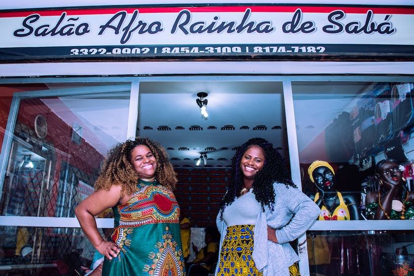 Brasília (DF), 19/04/2019. Trancistas do DF. Salão Rainha de Sabá. Local: Conic, Asa Sul. Foto: Jacqueline Lisboa/Metrópoles