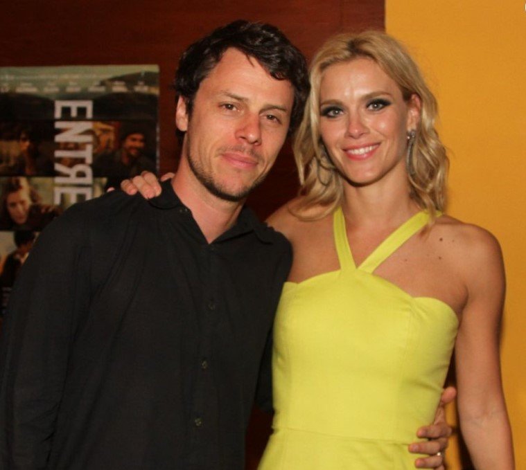 Carolina Dieckmann e Tiago Worcman