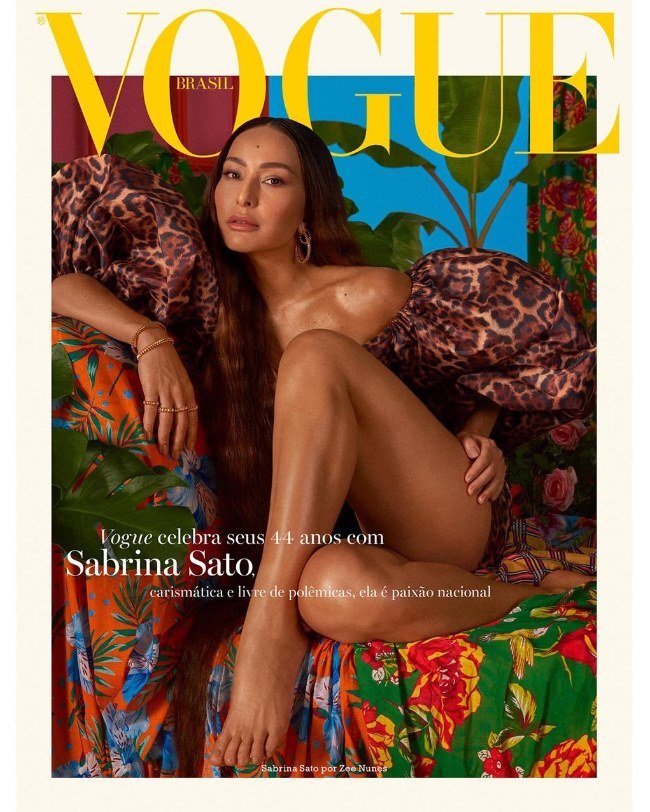 Sabrina Sato na capa da Glamour Brasil de agosto!!!