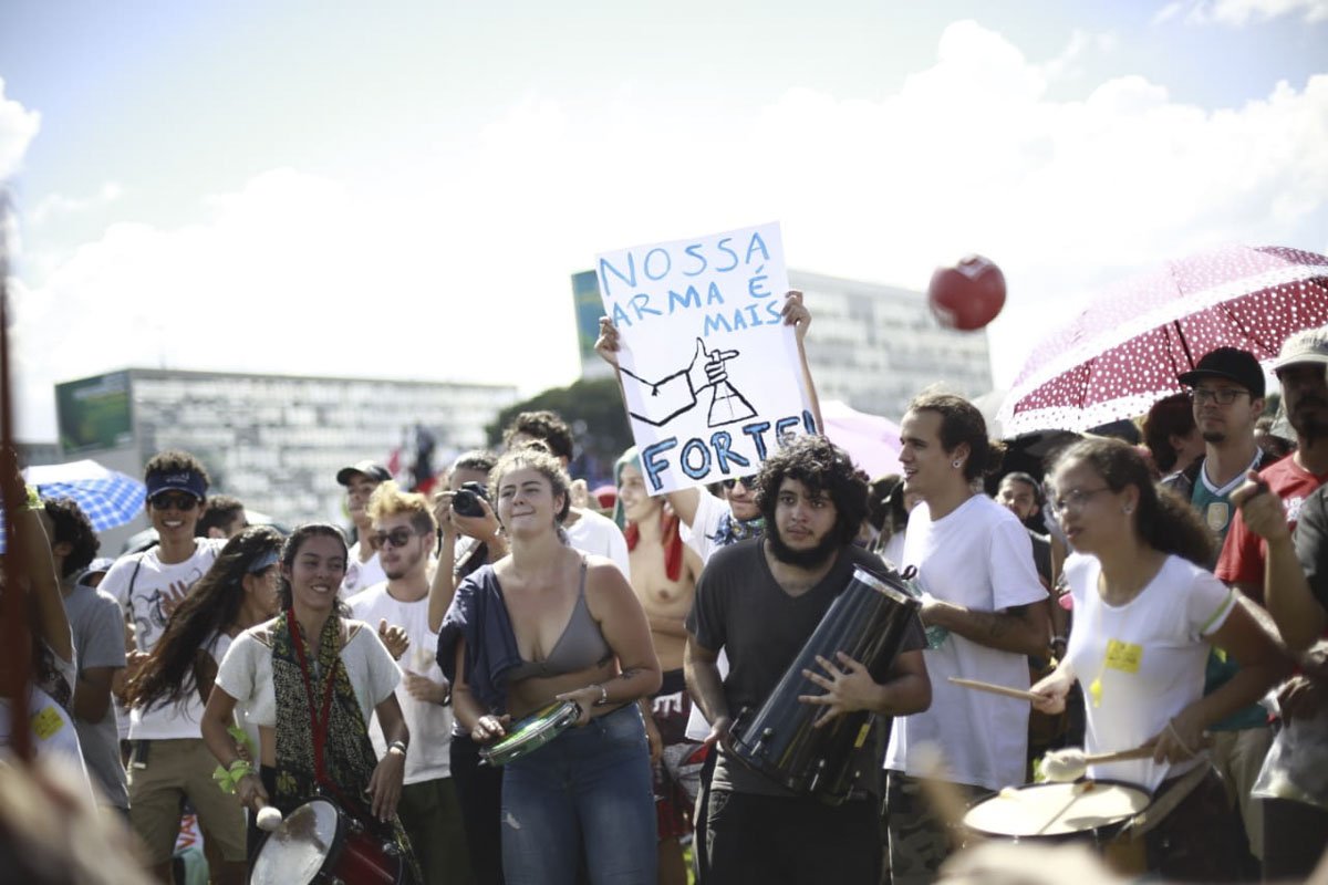 protesto educacao