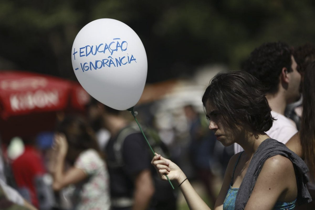 protesto educacao