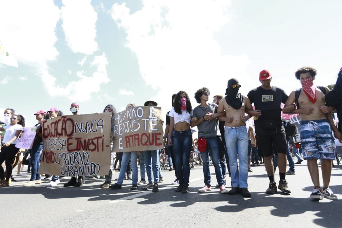 protesto educacao