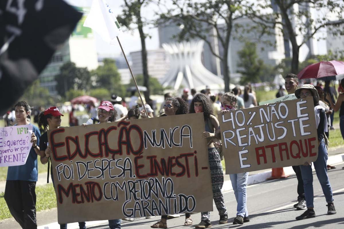 protesto educacao