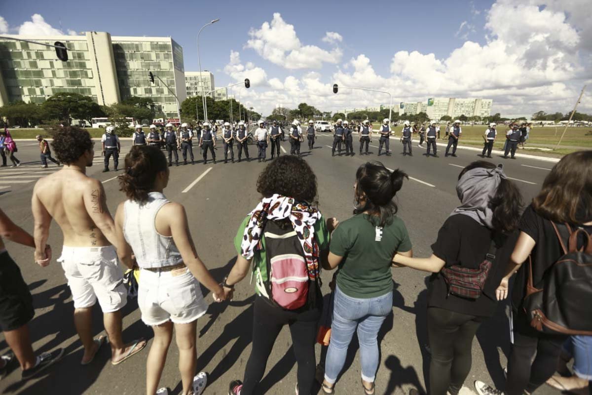 protesto educacao