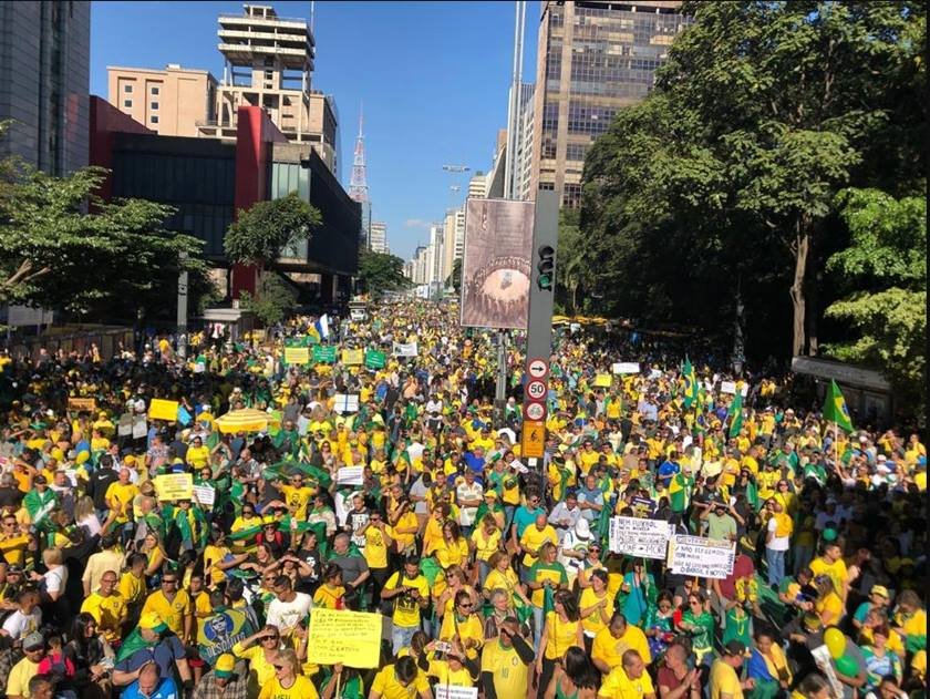 Declaração de Bolsonaro sobre manifestações de domingo ...