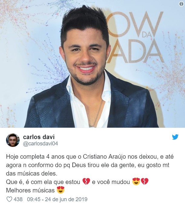 Morte de Cristiano Araújo completa 4 anos e fãs fazem ...