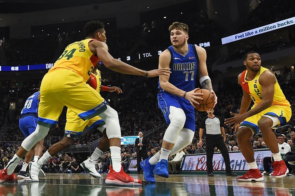 Luka Doncic Giannis, NBA