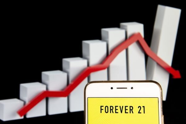 American fashion retailer Forever 21 logo is seen on an
