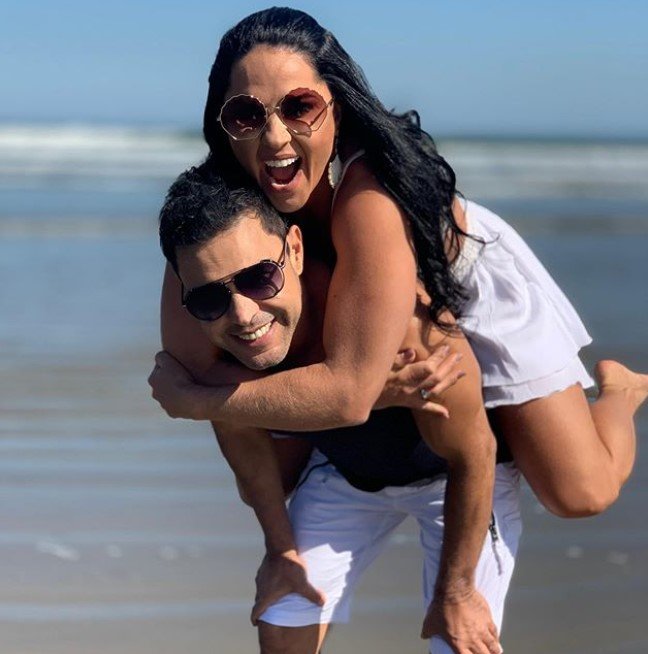 Graciele Lacerda e Zezé di Camargo