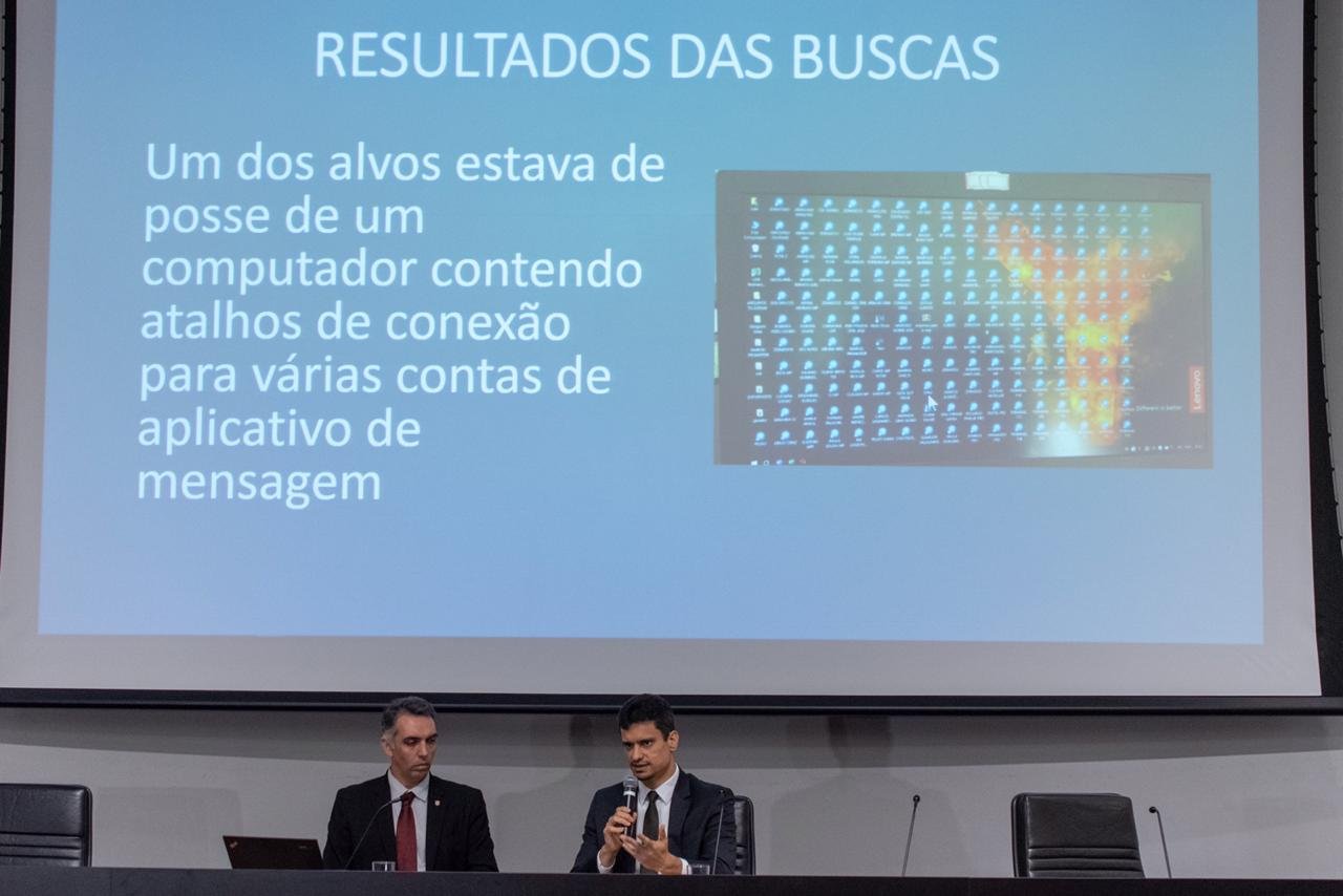 Coletiva PF sobre hackers