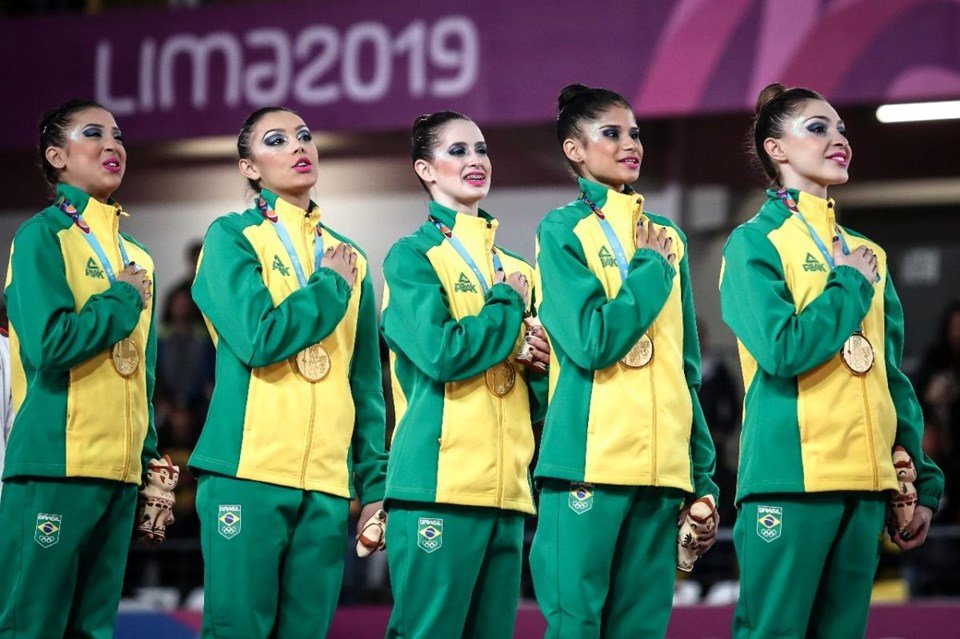 Ginastas do Brasil faturam prata nos Jogos Pan-Americanos