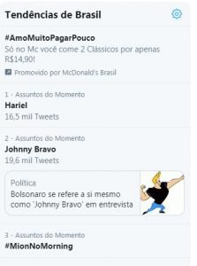 Conheça Johnny Bravo, personagem a quem Bolsonaro se comparou