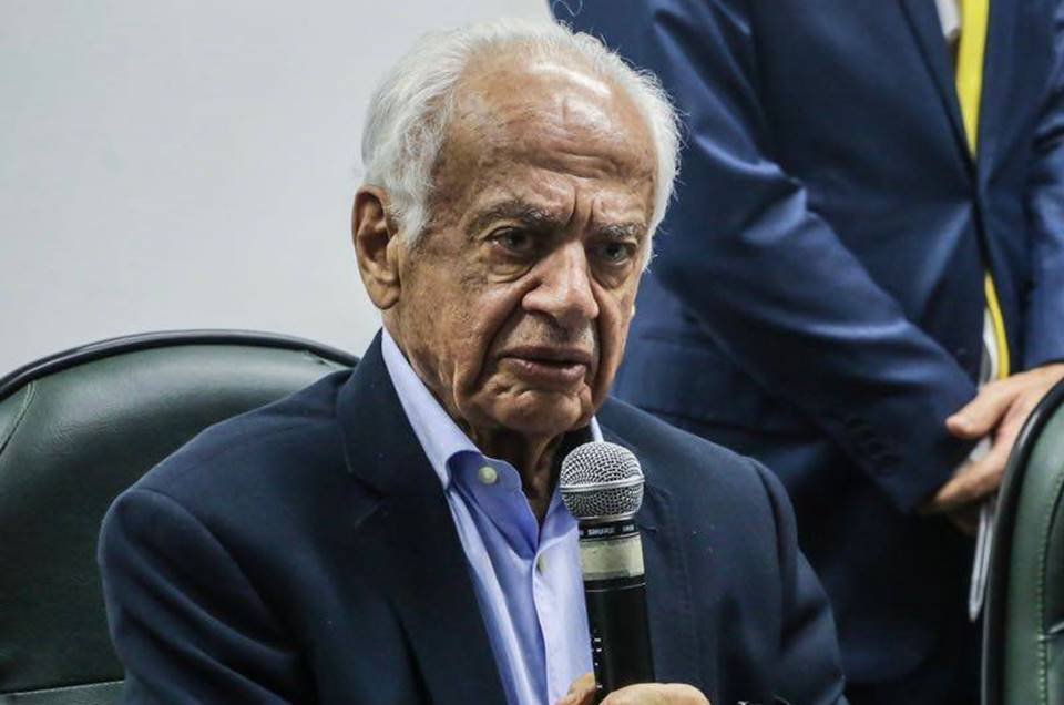 Ex-senador Pedro Simon (MDB-RS)