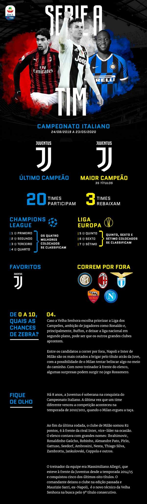 SportsCenterBR - Quando se trata de títulos, a Juventus é a maior da  Itália, torcedor? #ParabénsJuventus
