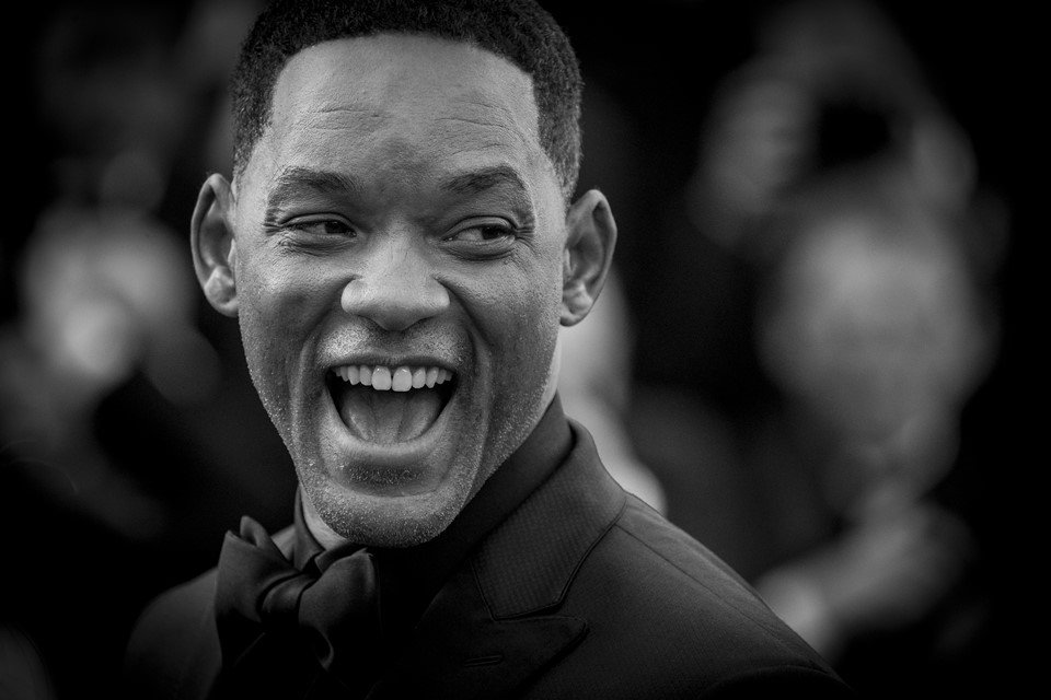 Will Smith sorrindo