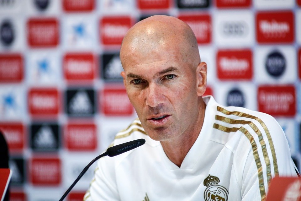 Press Conference Of Zinedine Zidane