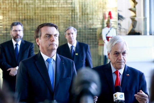 Bolsonaro e Piñera
