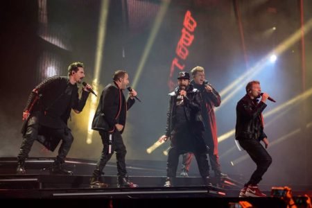 Backstreet Boys Perform In Concert In Lisbon