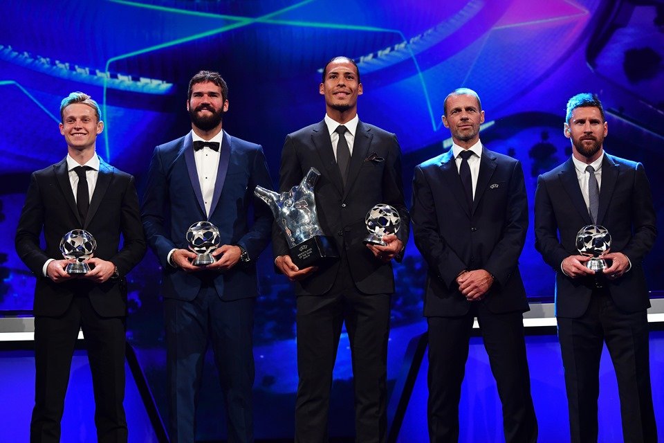 Messi, Ronaldo e Van Dijk são os finalistas do prêmio de melhor do