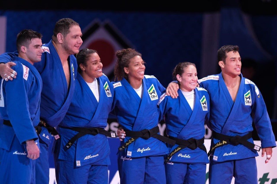 Brasil vence a Mongólia e conquista o bronze no Mundial de Judô