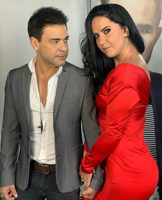 Graciele Lacerda e Zezé Di Camargo