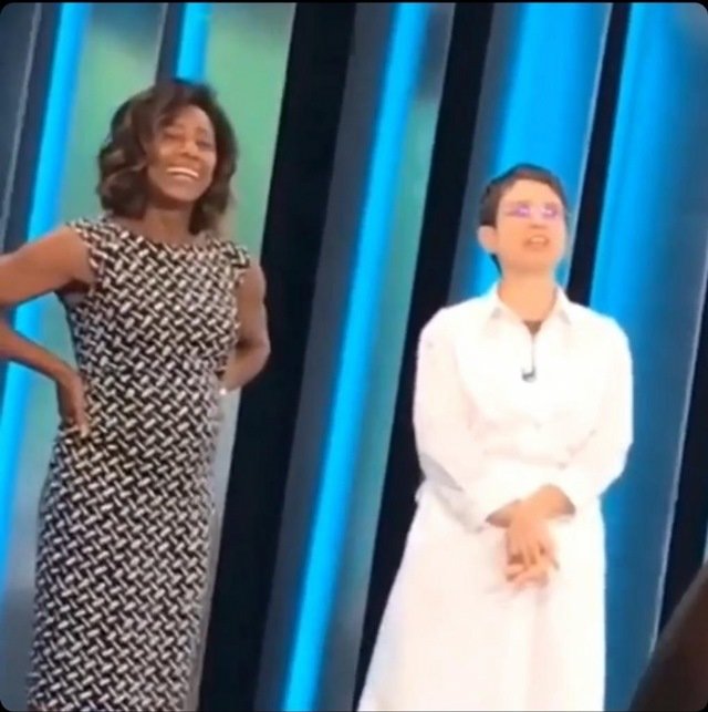 Gloria Maria e Sandra Annemberg no Globo Repórter