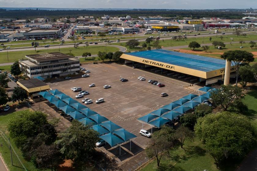 galpão alugado pelo Detran
