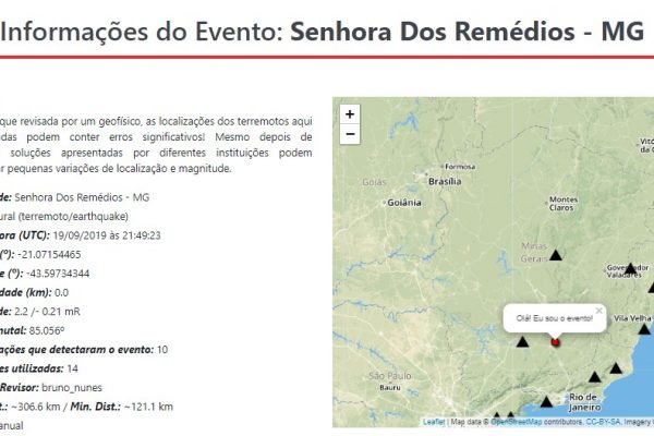 Cidade Mineira Tem Onda De Fake News Apos Tremor De Terra