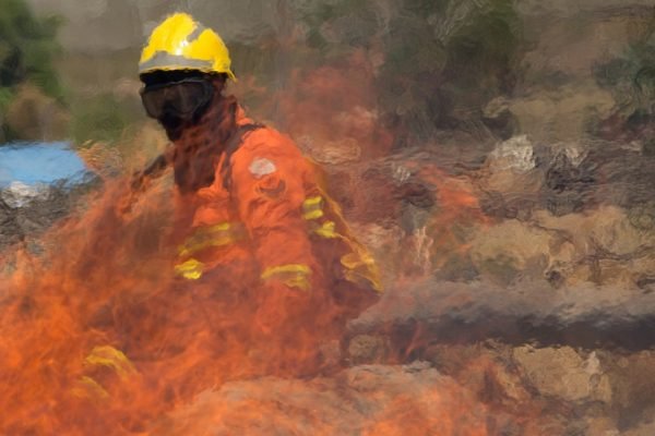 Bombeiros – combate aos incendios florestais
