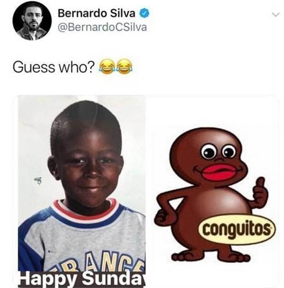 Bernardo Silva é chamado de racista após "brincadeira" com Mendy