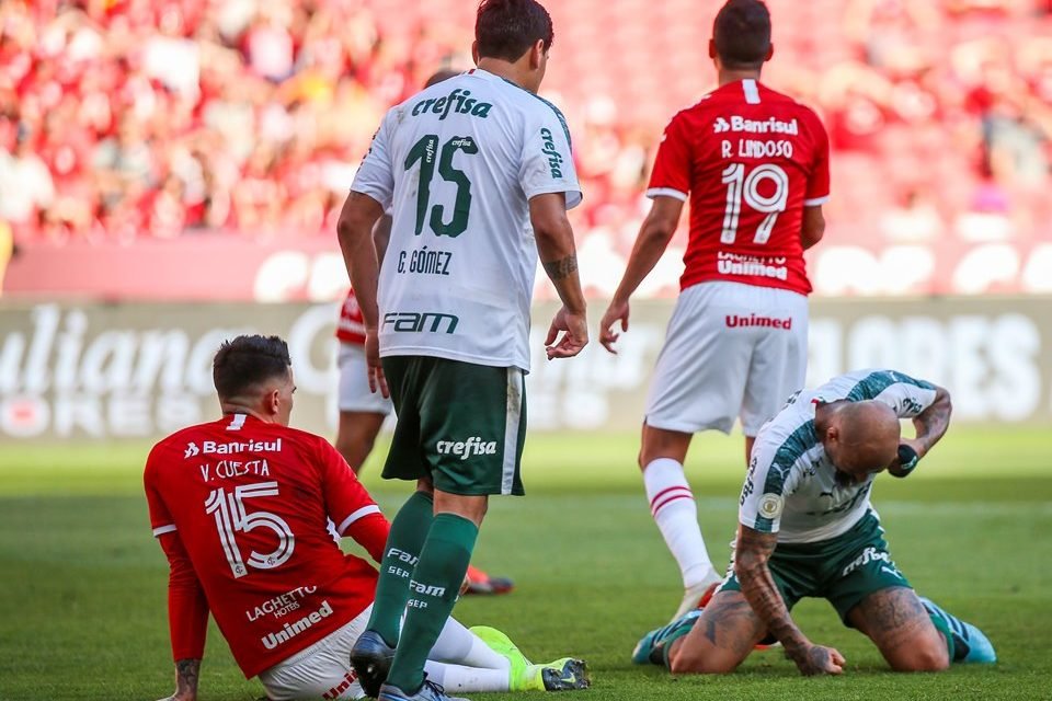 Confira os melhores momentos de Internacional 1x1 Palmeiras