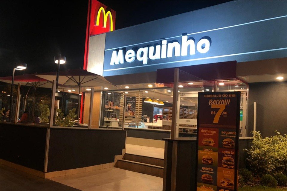 Mequinho: McDonald's lança nova fachada em Brasília