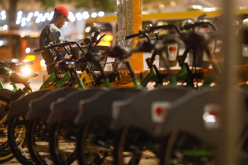 Bicicletas compartilhadas