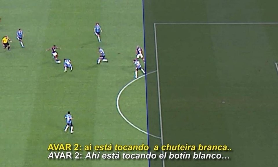 Linha de impedimento ao vivo torna VAR mais transparente e confiável, bastidores da arbitragem