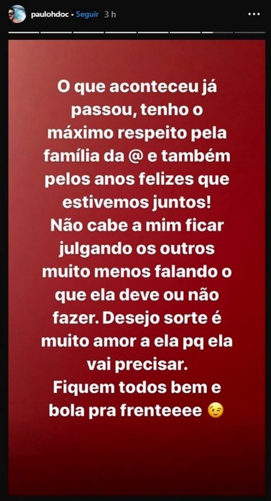 A Fazenda: namorado(?) posta carta de Hariany e nega ser 