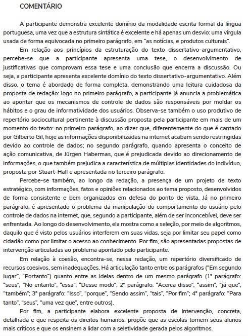 Exemplo De Redação Dissertativa Argumentativa Simples Novo Exemplo 9274