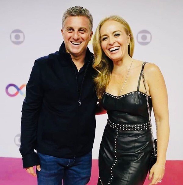 Angélica é casada com Luciano Huck