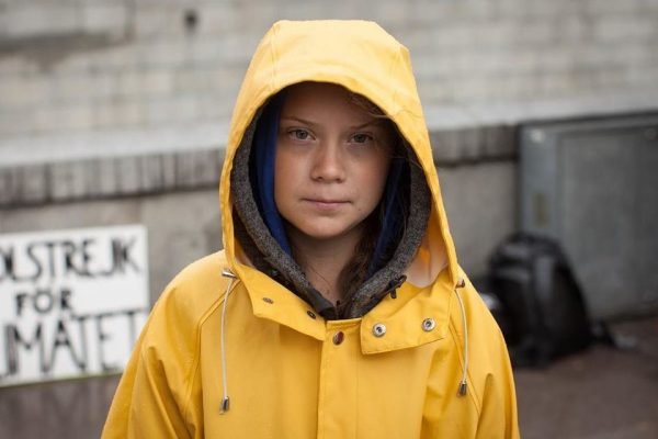 Greta Thunberg em foto