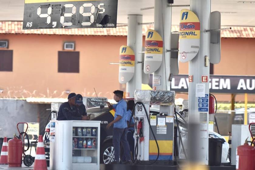 preço da gasolina R$ 4,29
