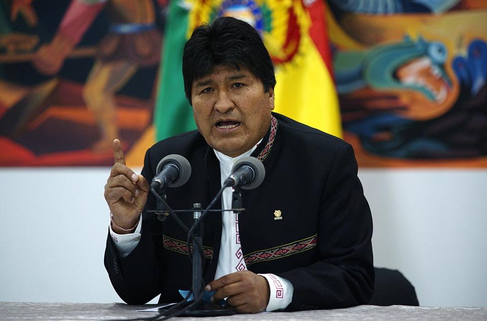 Evo Morales: “Bolívia e o mundo testemunham o golpe”